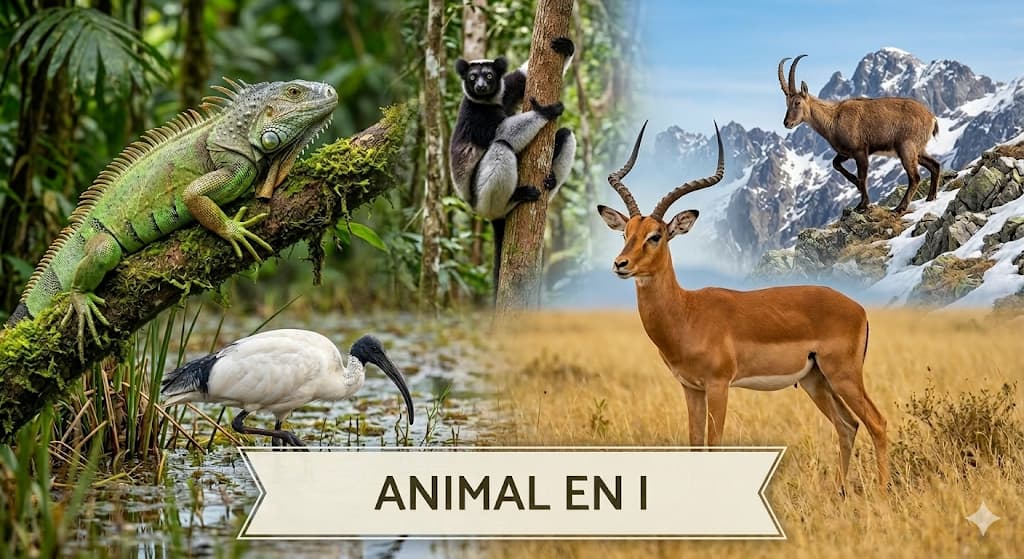 You are currently viewing Animal en I : liste complète des noms d&rsquo;animaux pour le Petit Bac et quiz