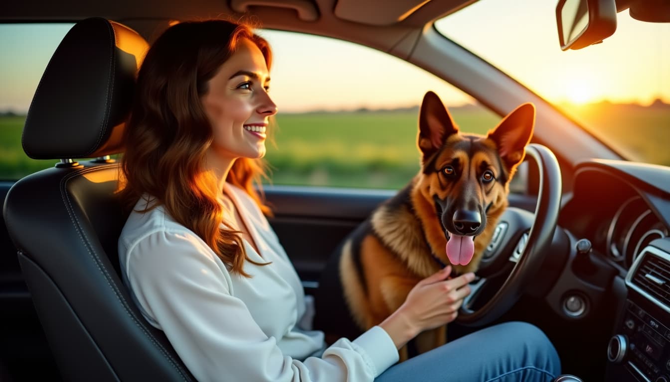 You are currently viewing Voyager en voiture avec son chien : sécurité, stress et bonnes pratiques